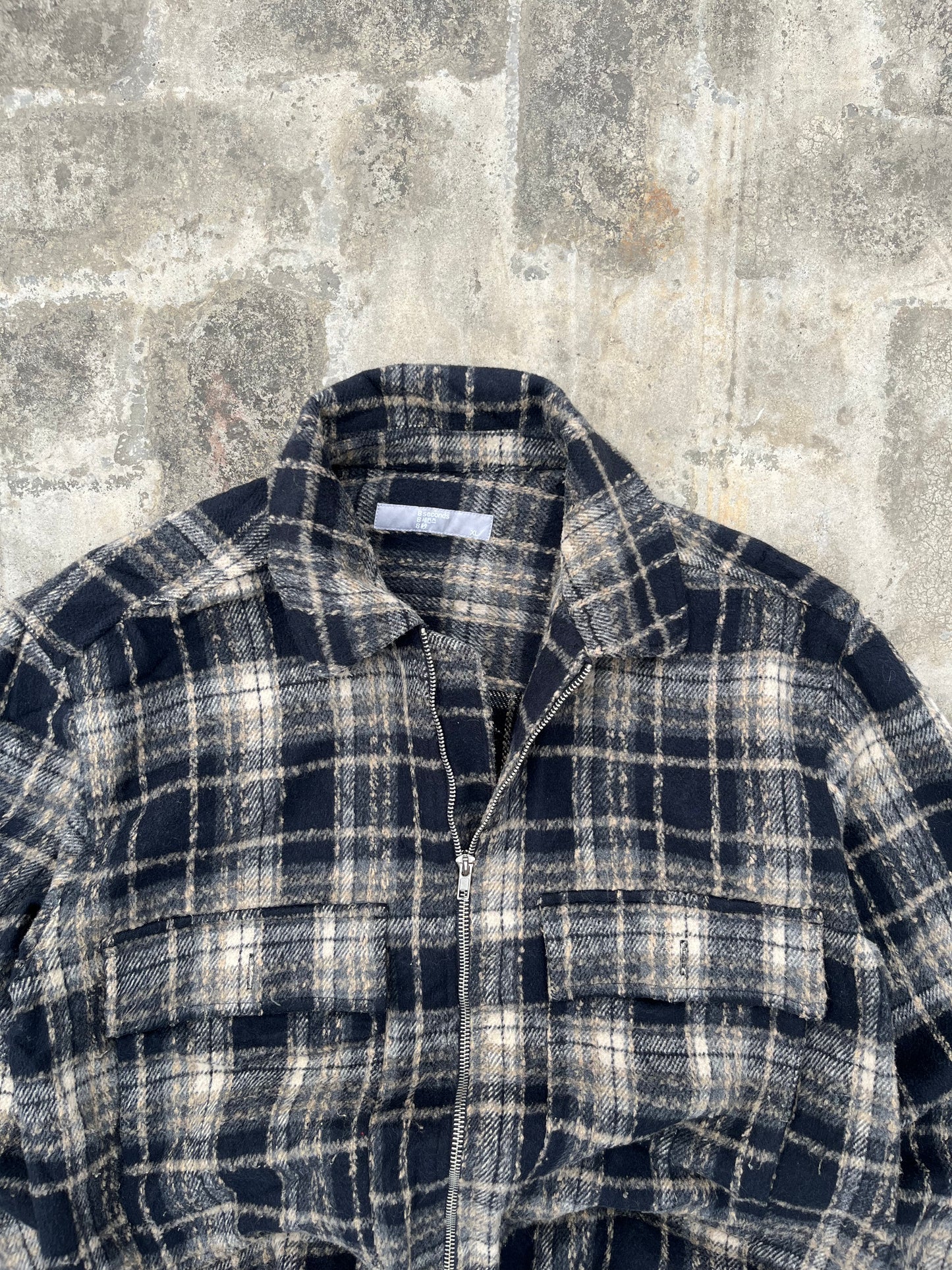 Vintage 8 seconds Flannel Wool Jacket (L/XL)