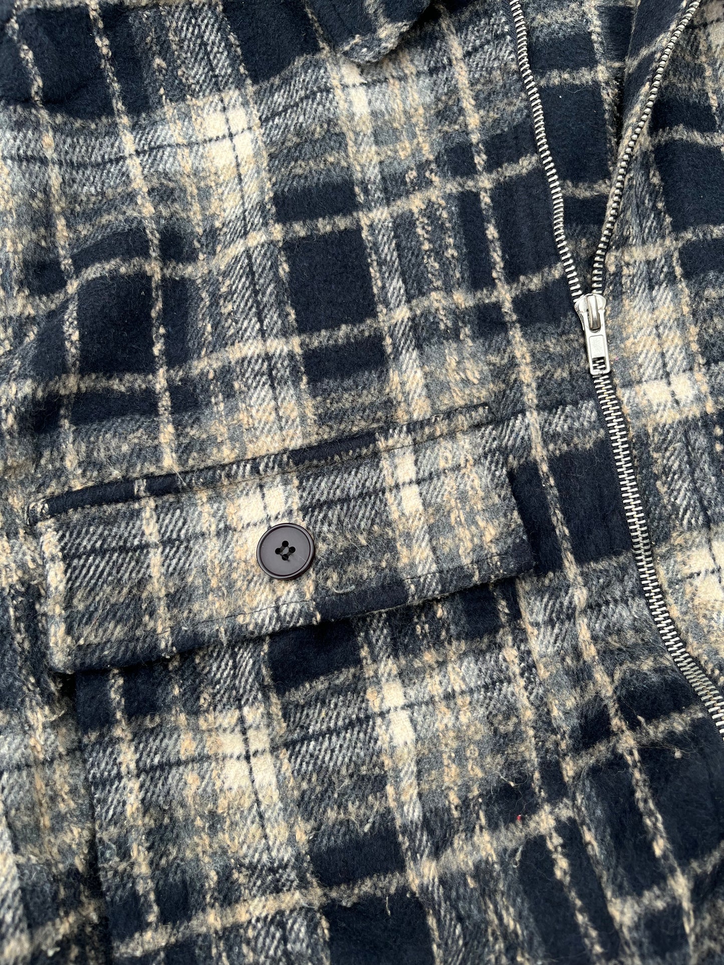 Vintage 8 seconds Flannel Wool Jacket (L/XL)