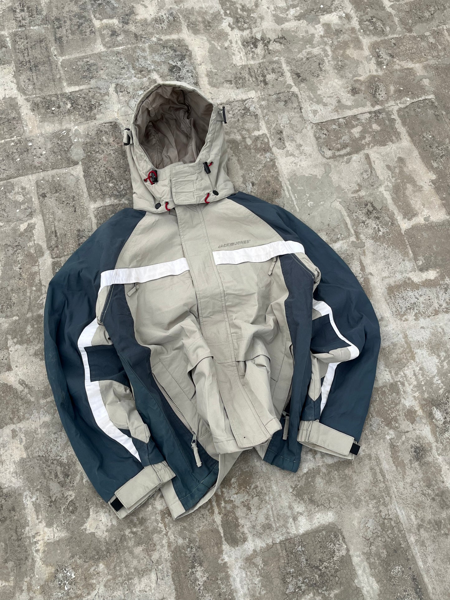 Vintage Jack and Jones Workwear Jacket Tough Material (L)
