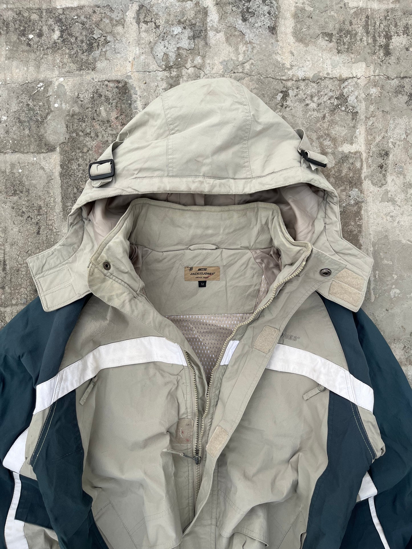 Vintage Jack and Jones Workwear Jacket Tough Material (L)