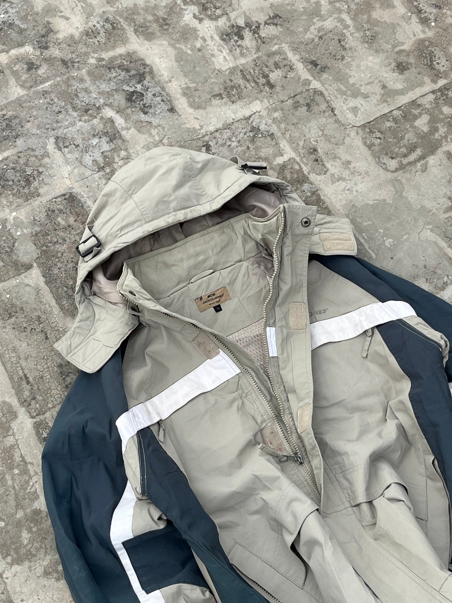 Vintage Jack and Jones Workwear Jacket Tough Material (L)
