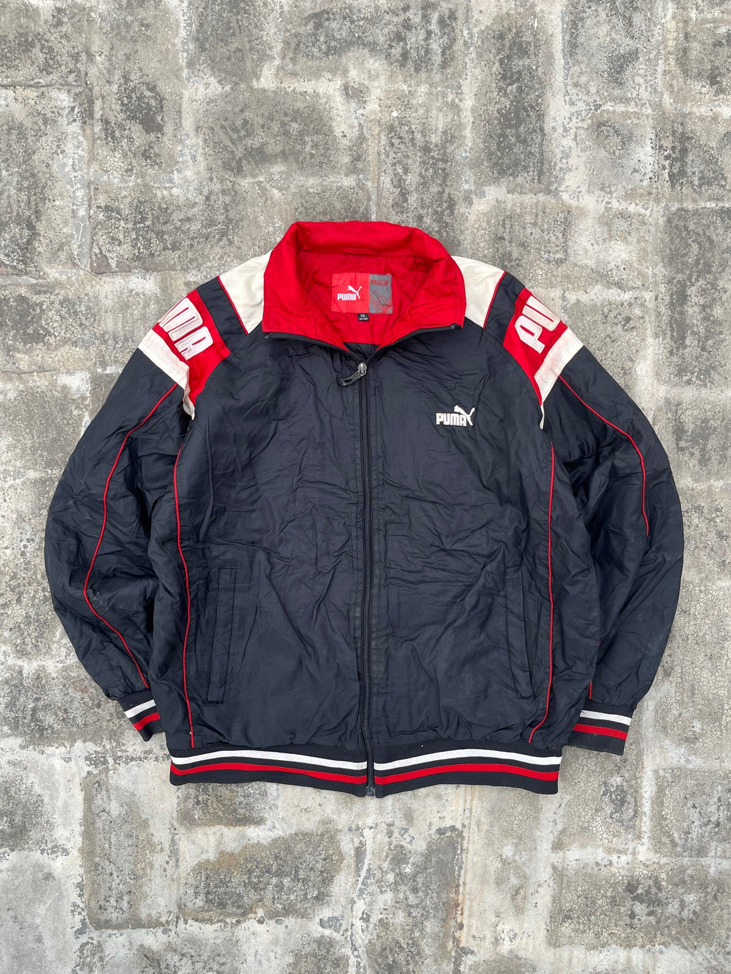 Vintage Puma Sports Cropped Fit Jacket (M)