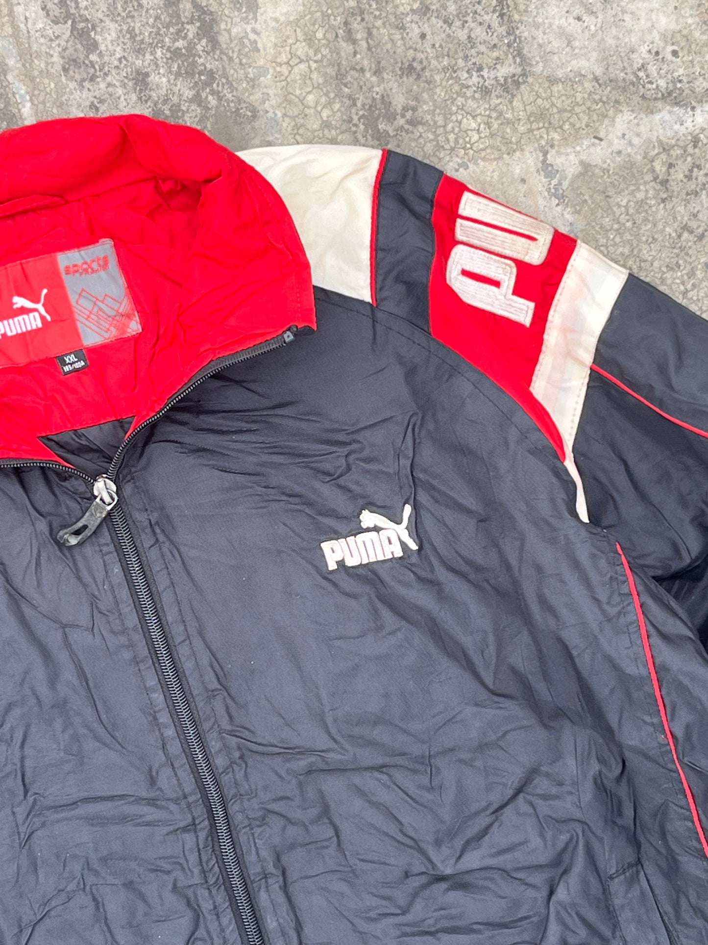 Vintage Puma Sports Cropped Fit Jacket (M)
