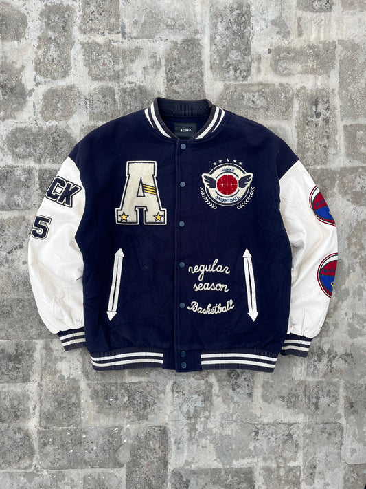 Vintage A Chock Oversized Varsity Jacket (L)