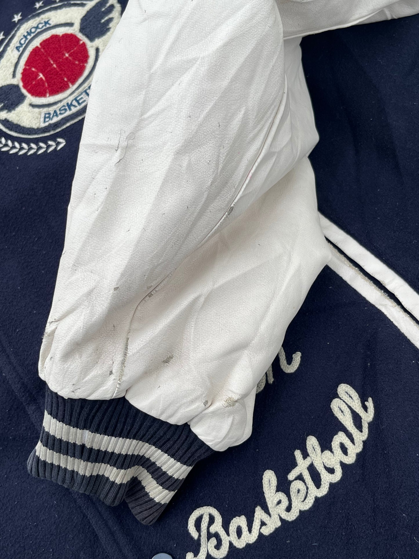 Vintage A Chock Oversized Varsity Jacket (L)