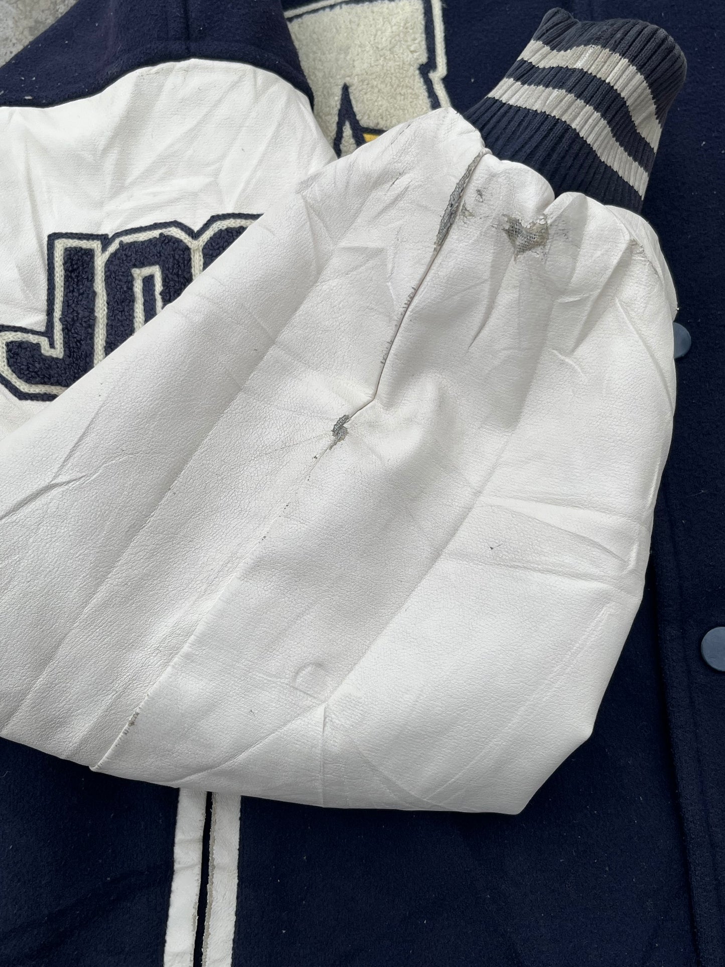Vintage A Chock Oversized Varsity Jacket (L)