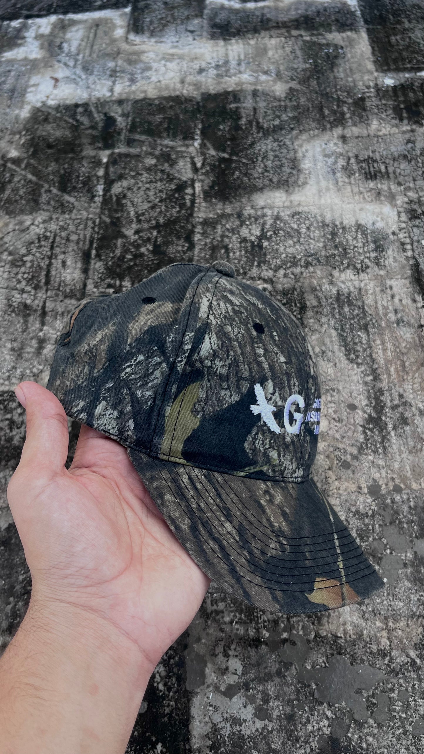 Camo Vintage Gaffey Cap