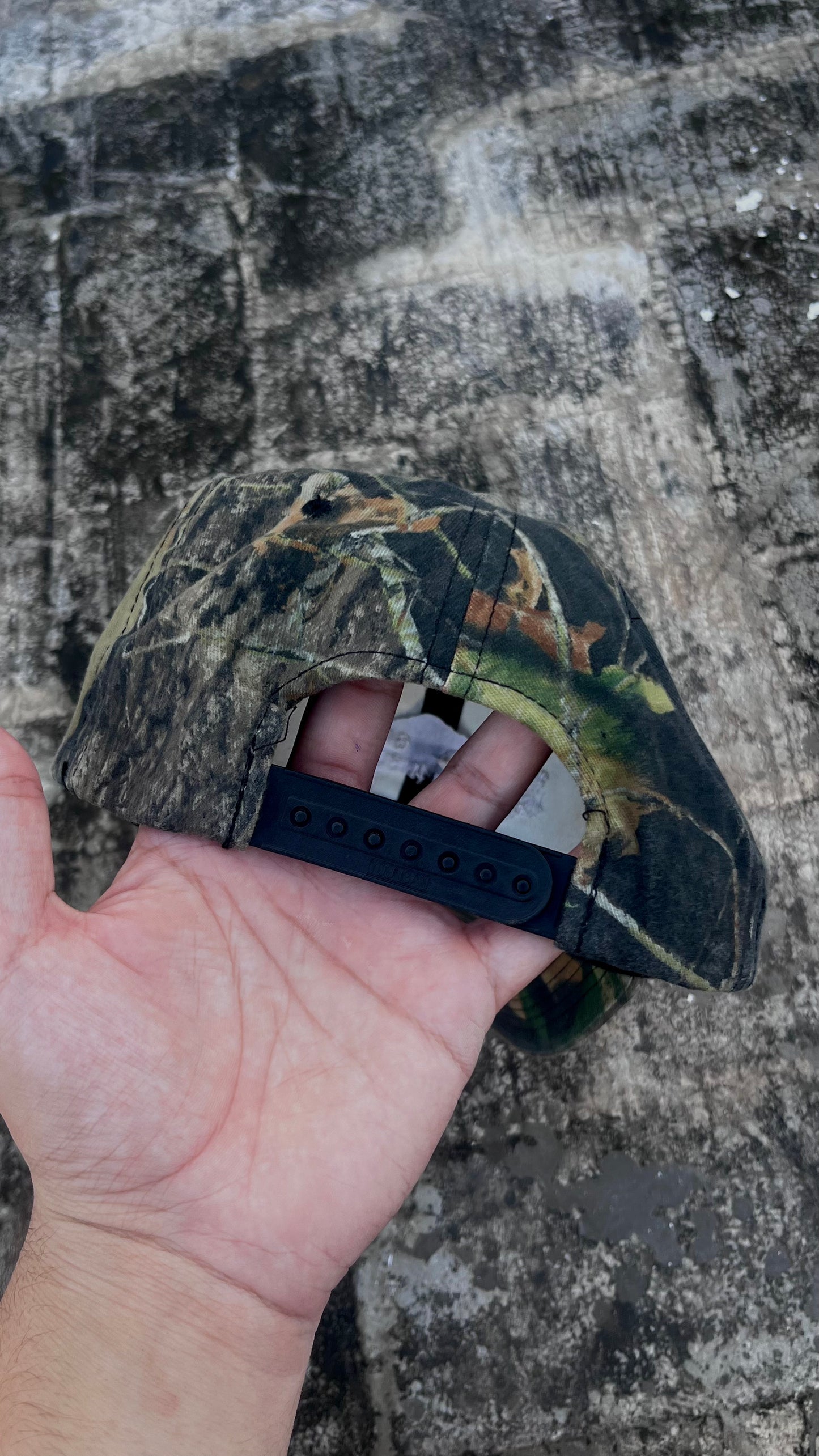 Camo Vintage Gaffey Cap