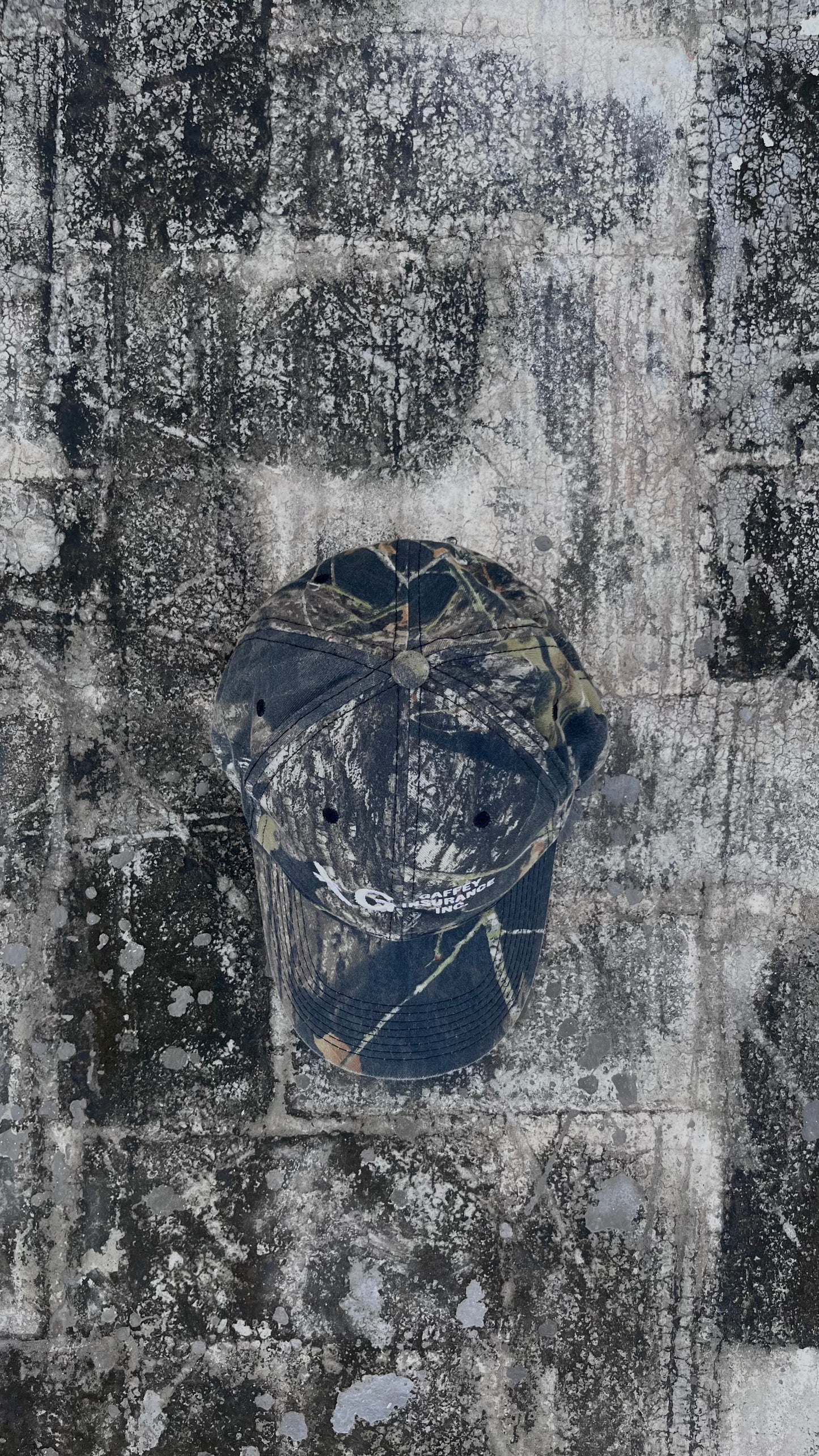 Camo Vintage Gaffey Cap