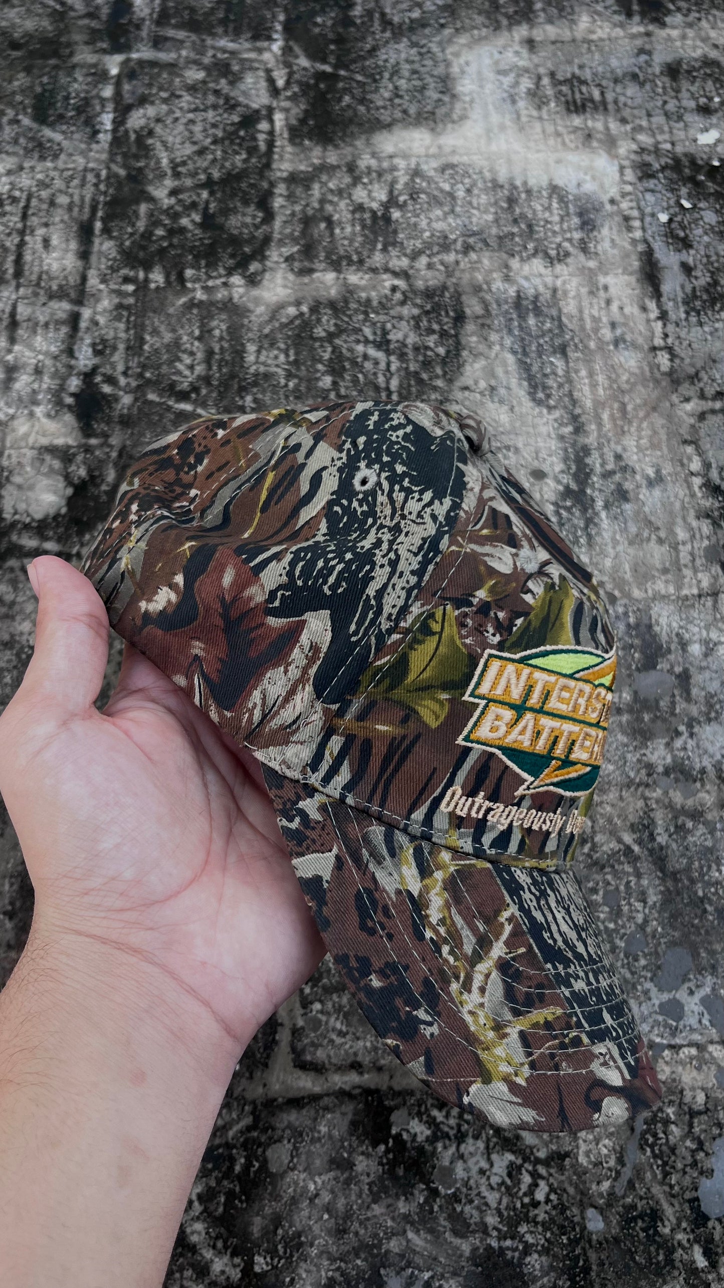 Interstate Batteries Vintage Camo Cap