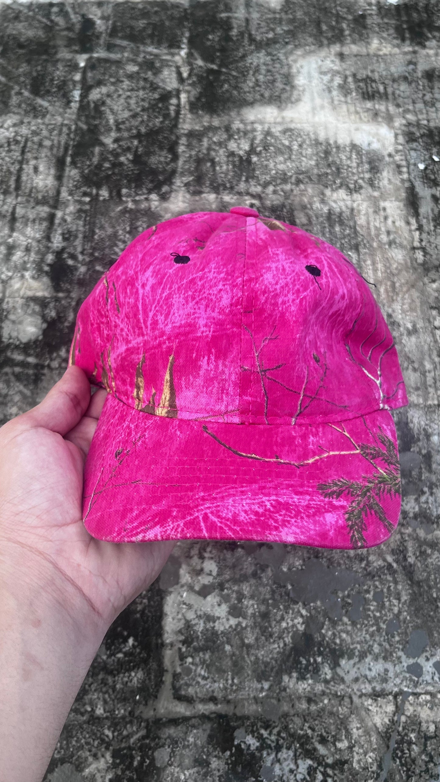 Pink Camo Cap