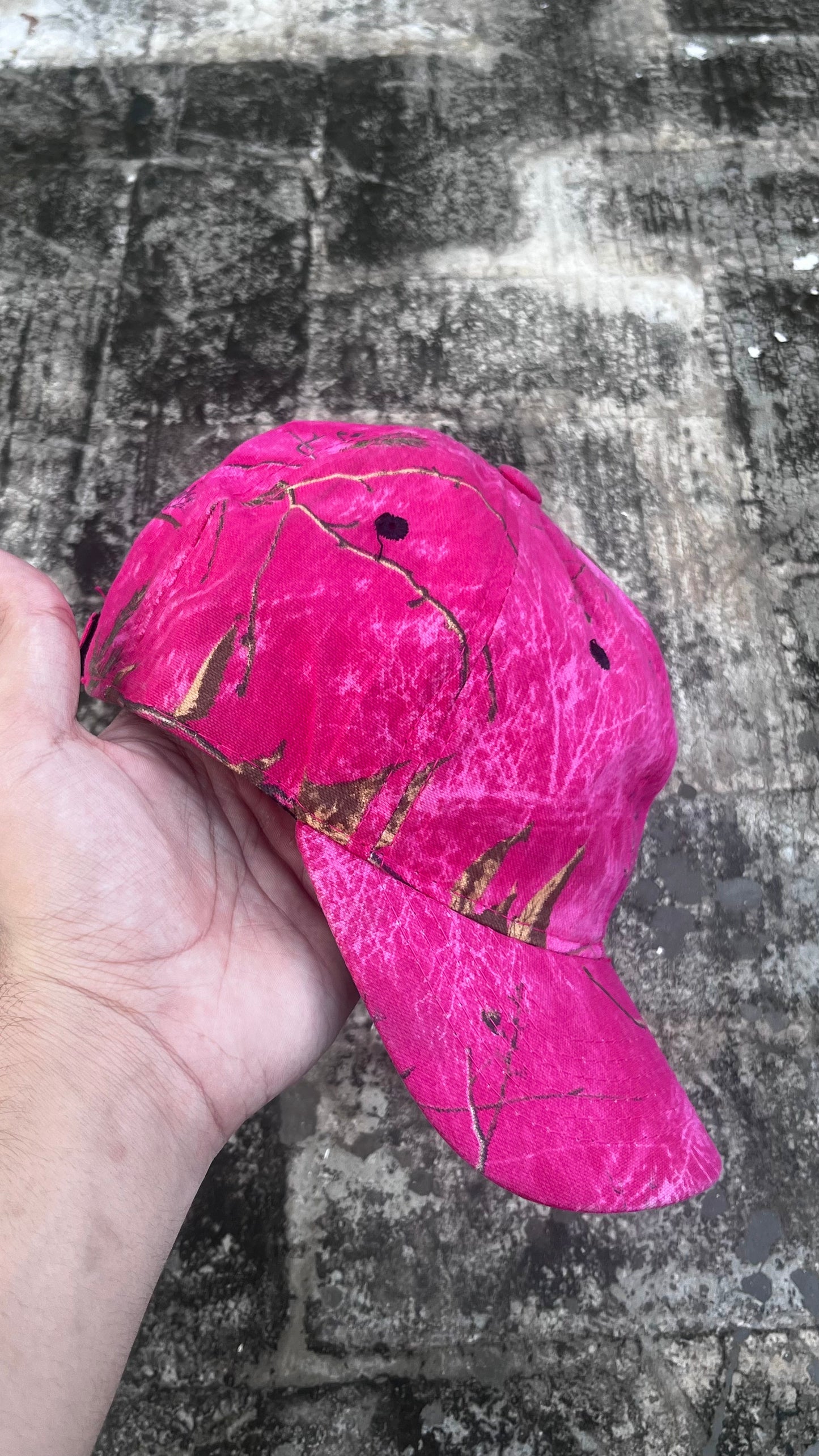 Pink Camo Cap