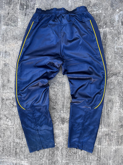 Vintage Nike Shiny Blue Two Toned Trackpants (L)