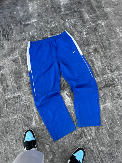 Vintage Nike Blue Trackpants (M)