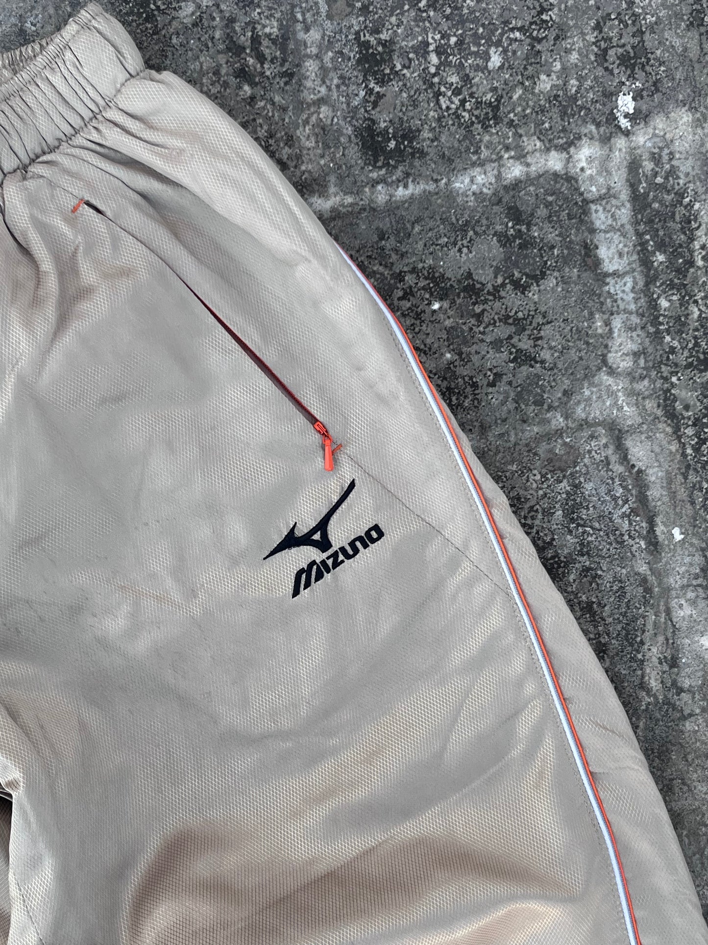 Vintage Mizuno Shiny Golden Trackpants (S)
