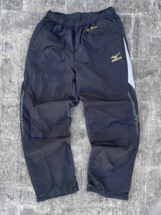 Mizuno Black-Gold Trackpants (L)