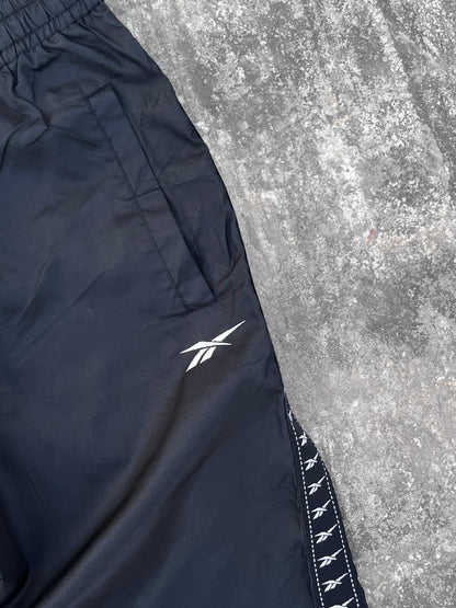 Vintage Reebok Black Trackpants (L)