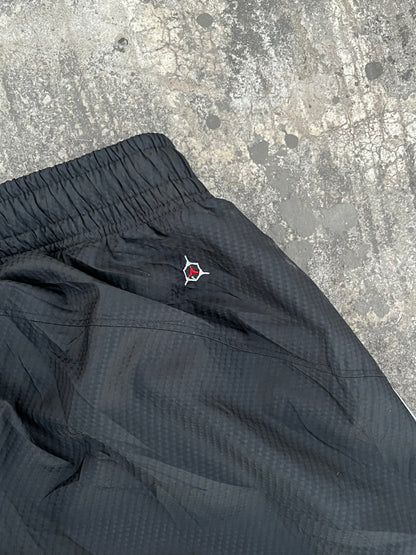 Vintage Asics-53 Black Trackpants (L)