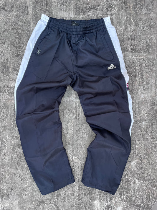 Vintage Adidas Blue Trackpants (L/XL)