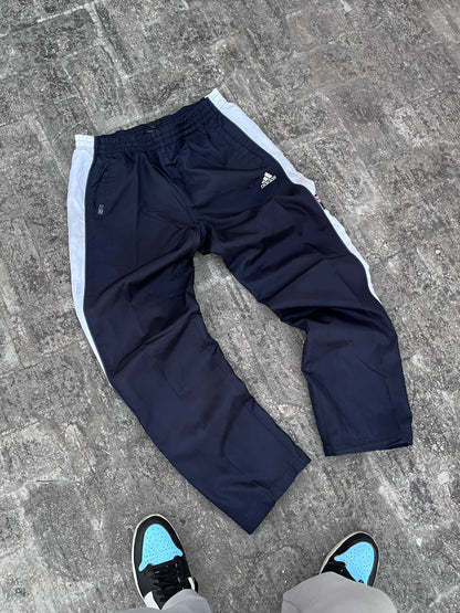 Vintage Adidas Blue Trackpants (L/XL)