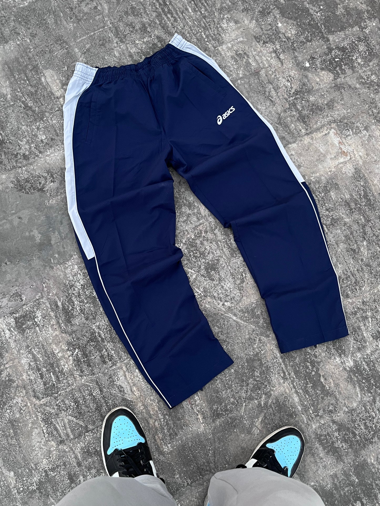 Asics Blue Trackpants (M/L)