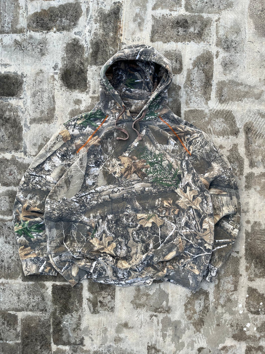 Vintage Magellan Outdoors Realtree Camo Boxy Fit Oversized Hoodie (L/XL)