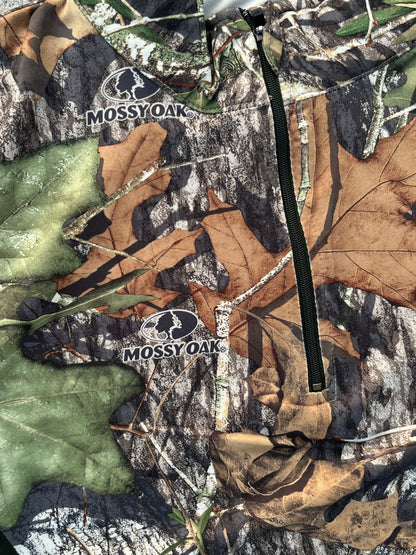 Mossy Oak Camo Zipper Jersey Full Sleeves (L)