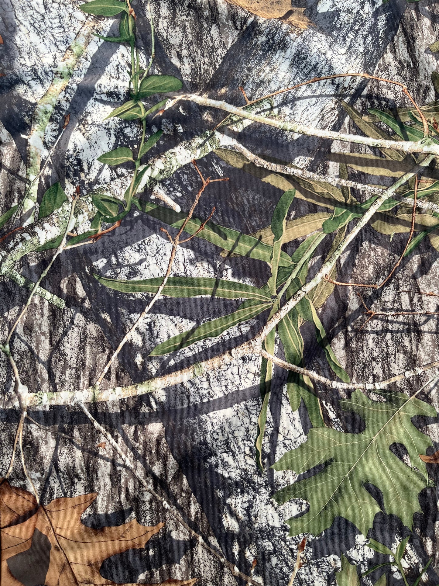 Mossy Oak Camo Zipper Jersey Full Sleeves (L)