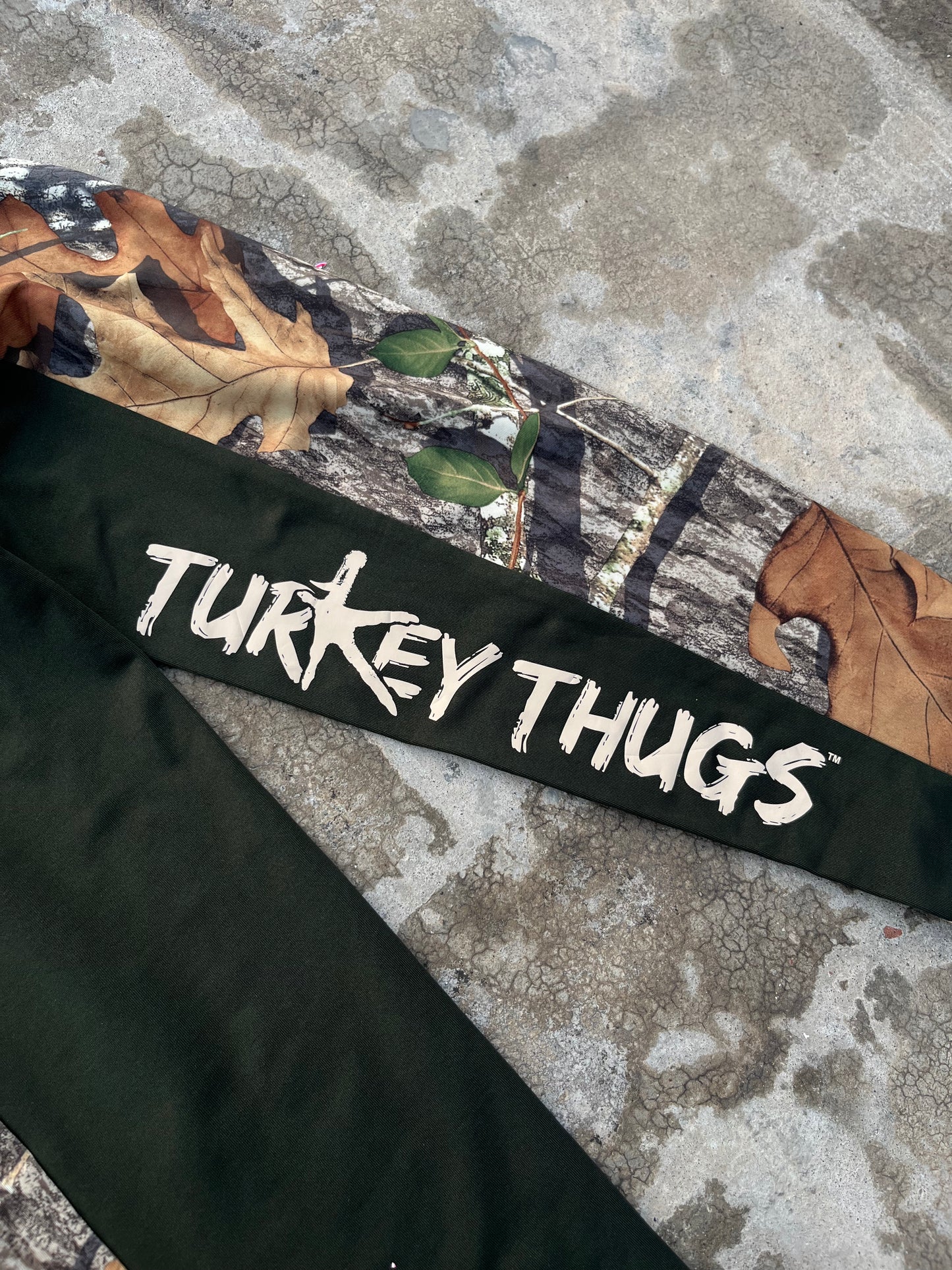 Mossy Oak Camo Zipper Jersey Full Sleeves (L)