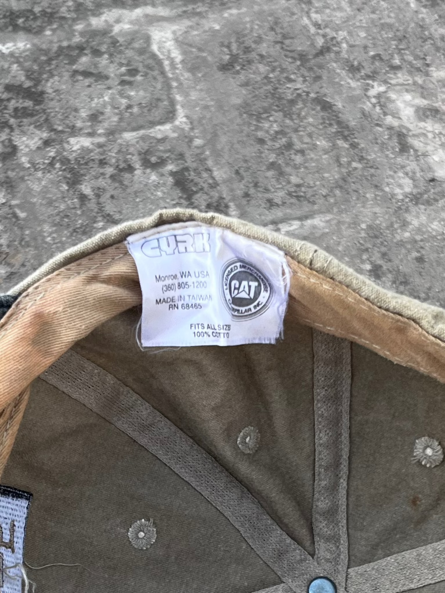 Vintage CAT Cap