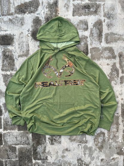 Vintage Realtree Jersey Hoodie (L)