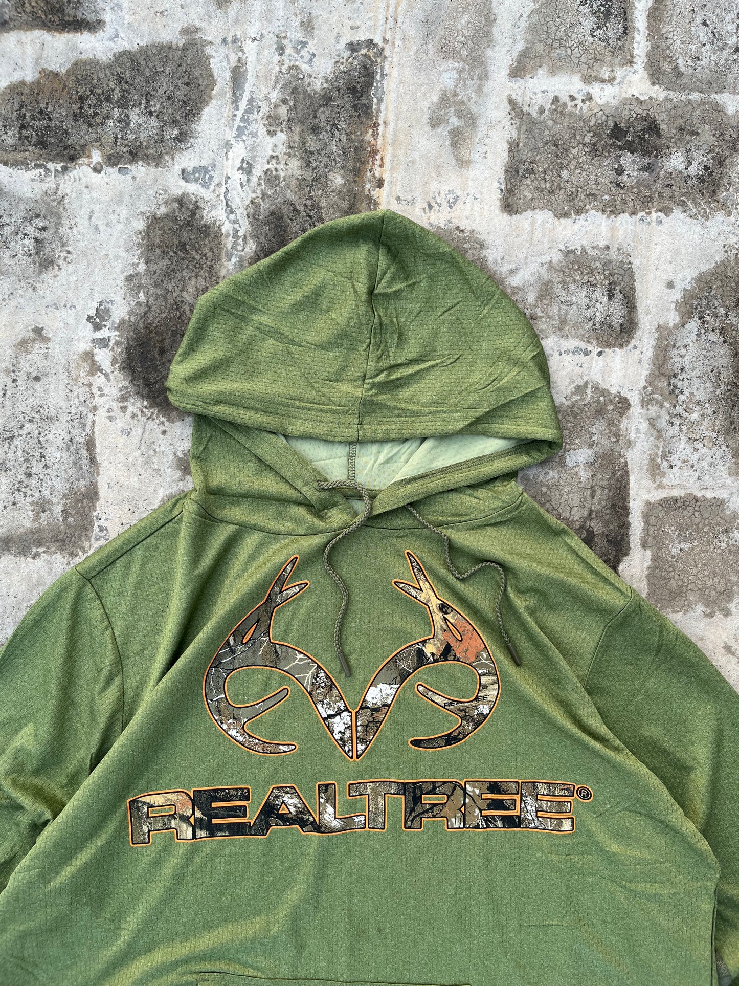 Vintage Realtree Jersey Hoodie (L)