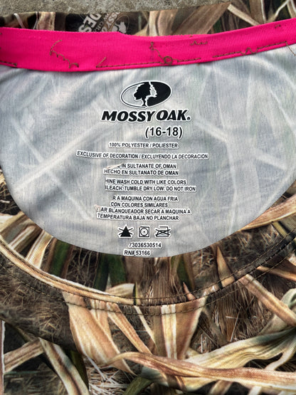 Mossy Oaks Blades Camo Full Sleeves Jersey Tee (L)