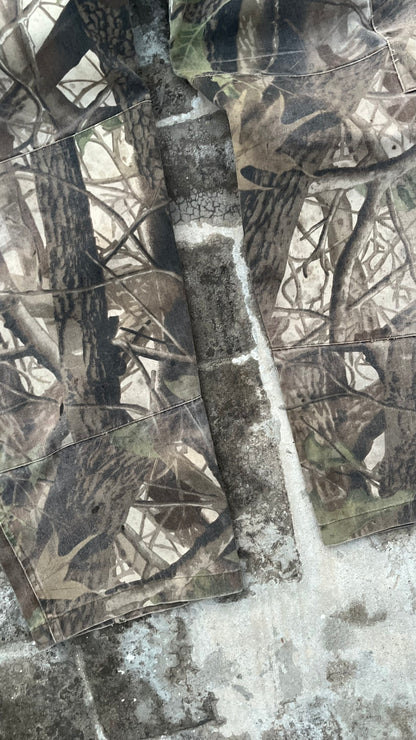 Vintage Miltec Camo Workwear Adjustable Waist Pants (34-42)