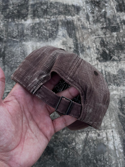 Lacoste Brown Denim Cap