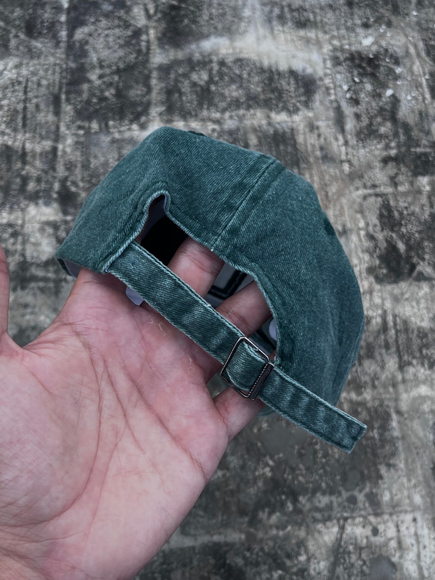 Luigi Washed Green Cap