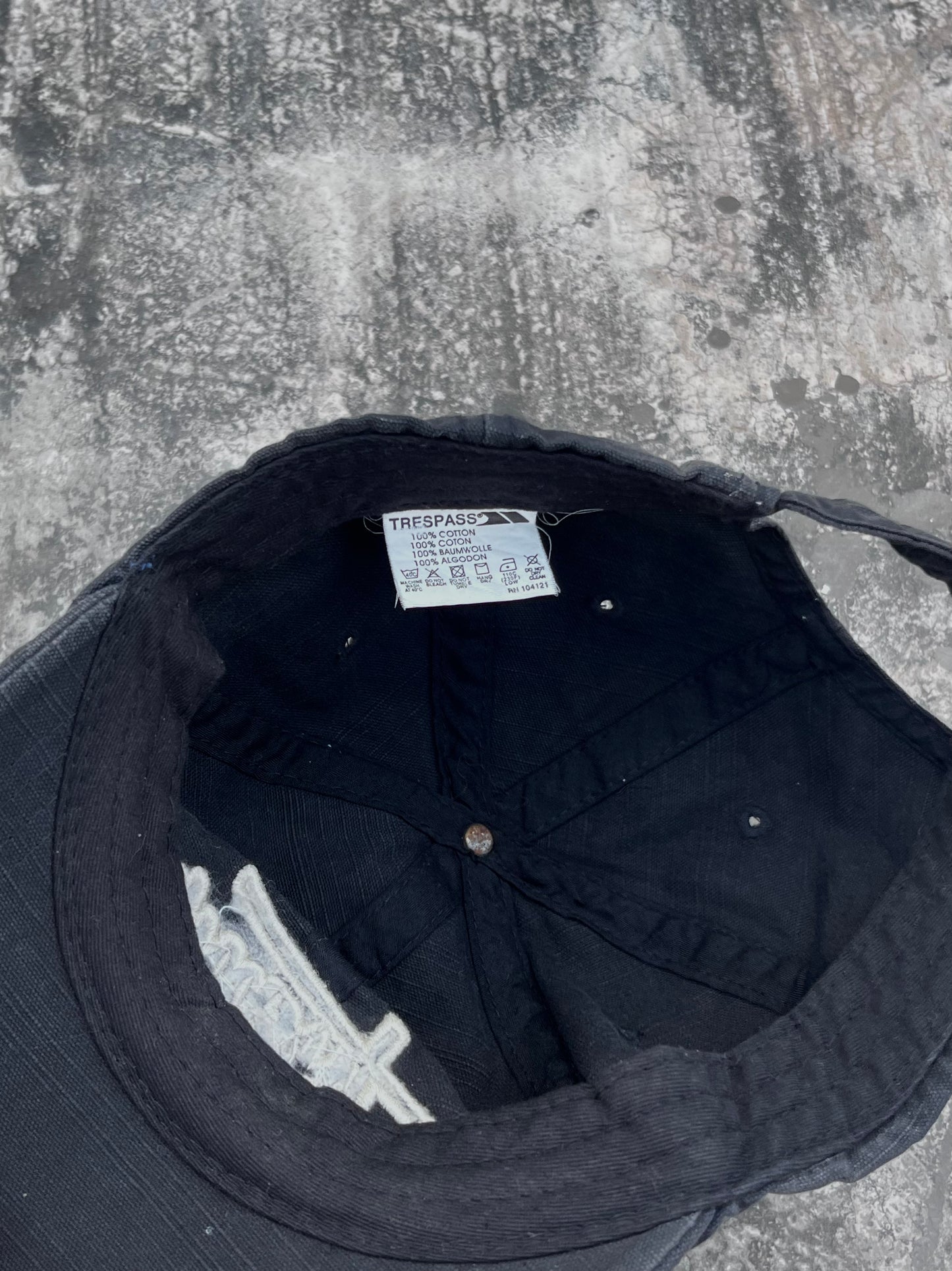 Trespass Stone Washed Denim Cap