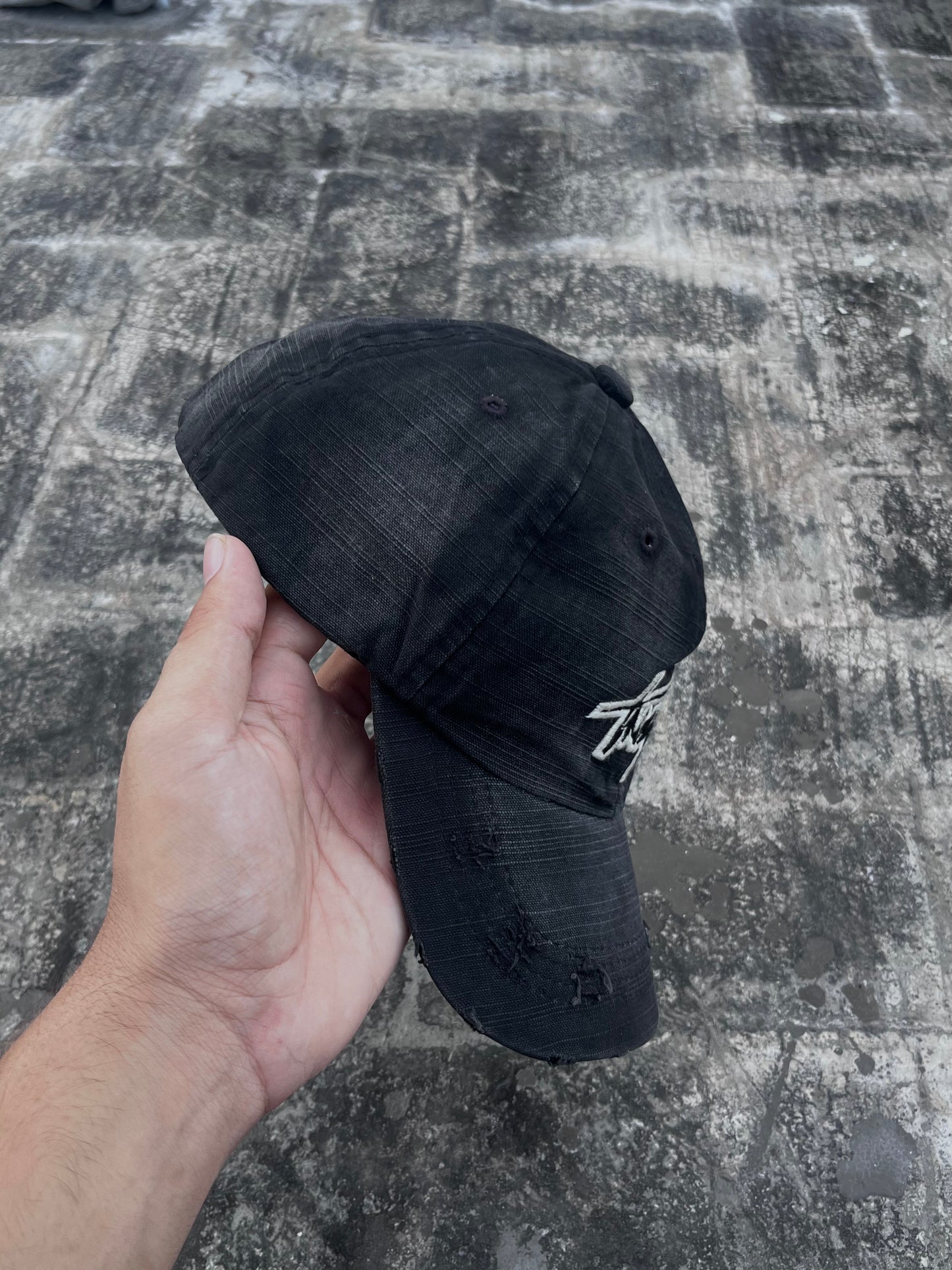 Trespass Stone Washed Denim Cap