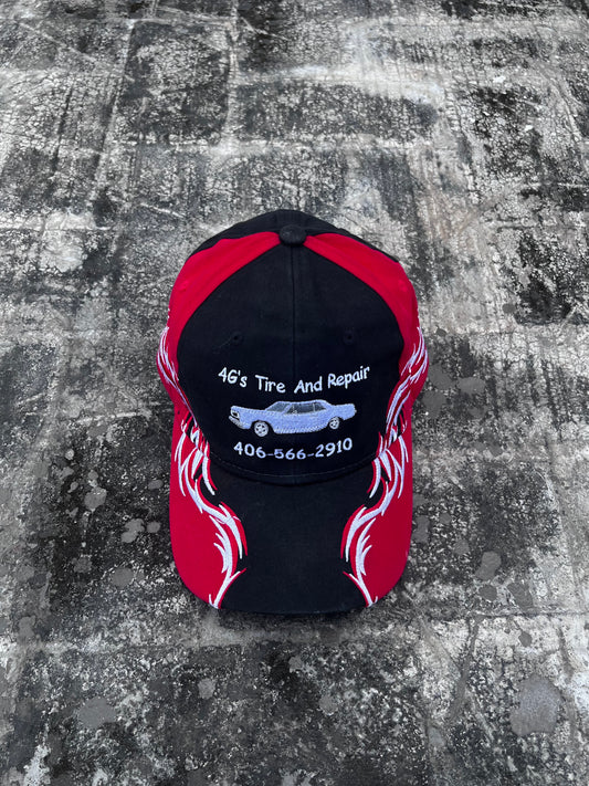 4Gs Tire And Repair Vintage Racing Cap