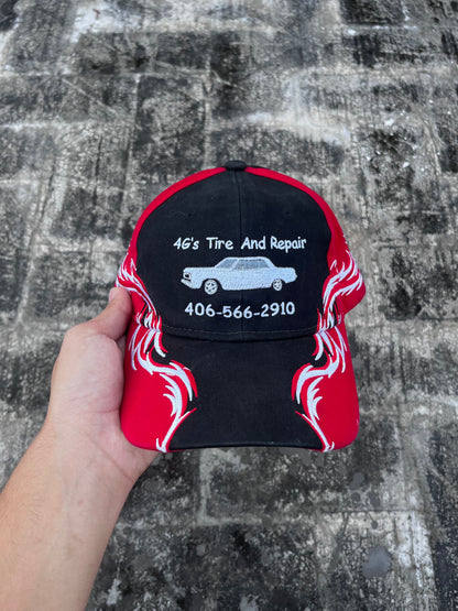 4Gs Tire And Repair Vintage Racing Cap