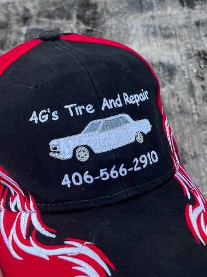 4Gs Tire And Repair Vintage Racing Cap