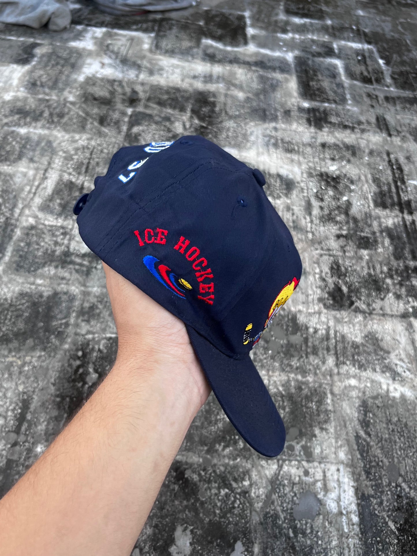 Vintage Finland 1997 Ice Hockey Cap