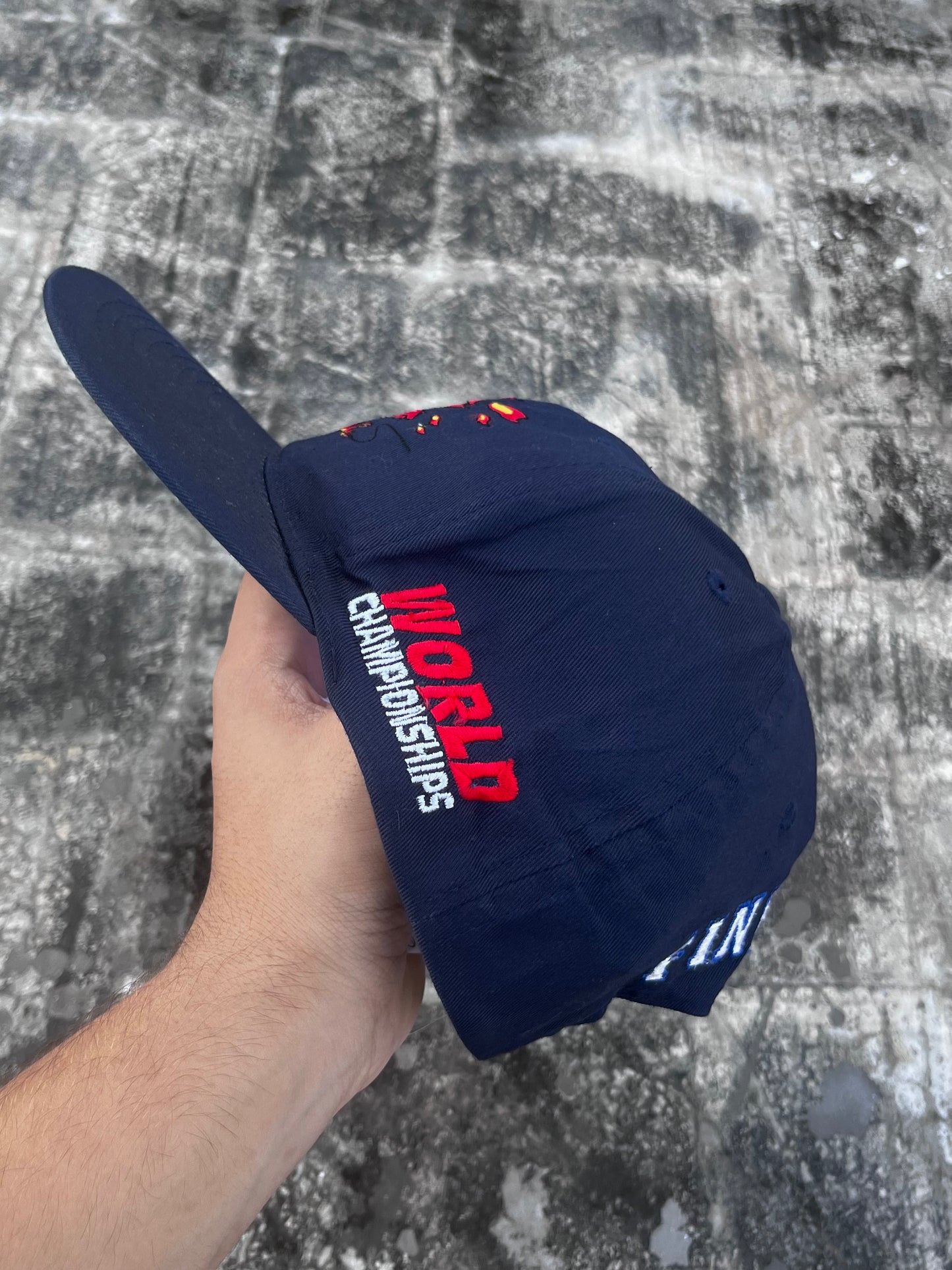 Vintage Finland 1997 Ice Hockey Cap