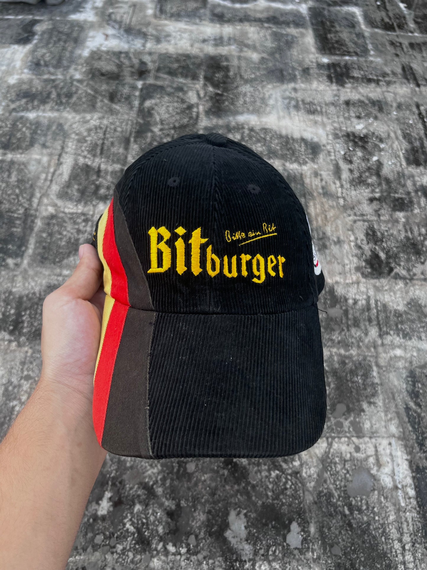 Bitburger Fussball Germany Corduroy Cap