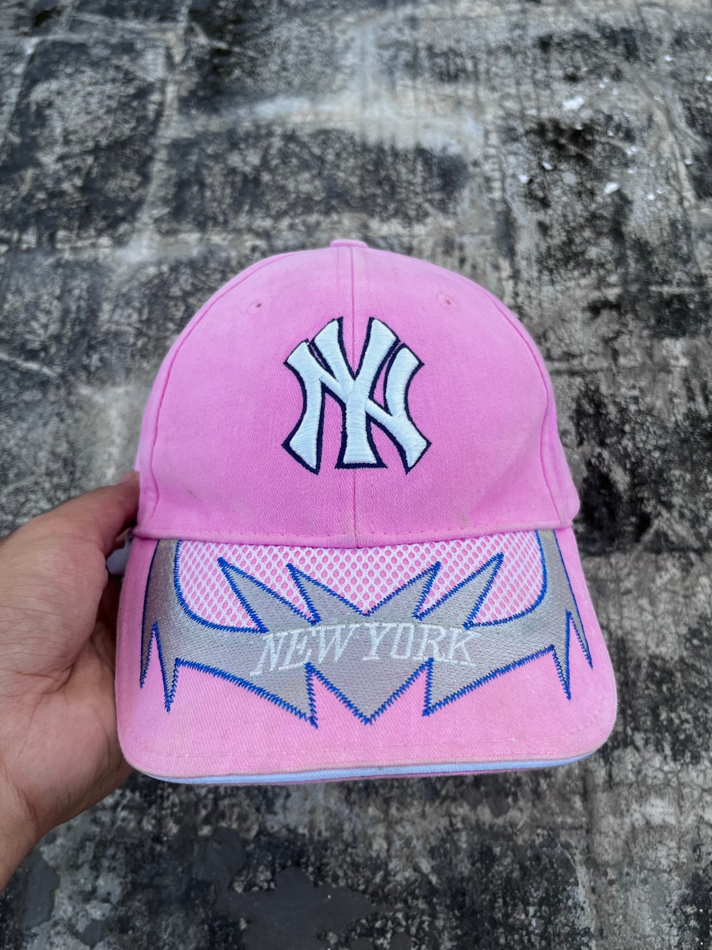 New York Light Pink Racing Cap