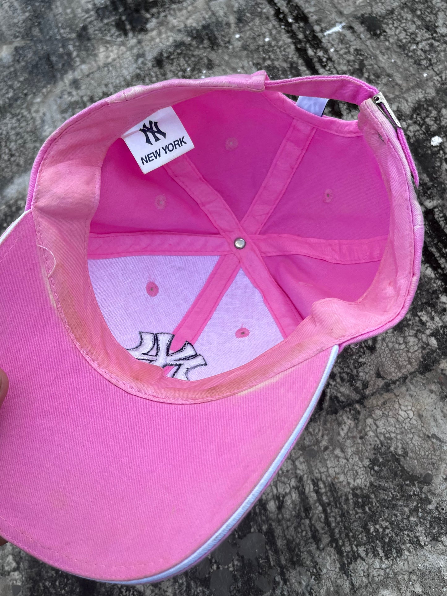 New York Light Pink Racing Cap