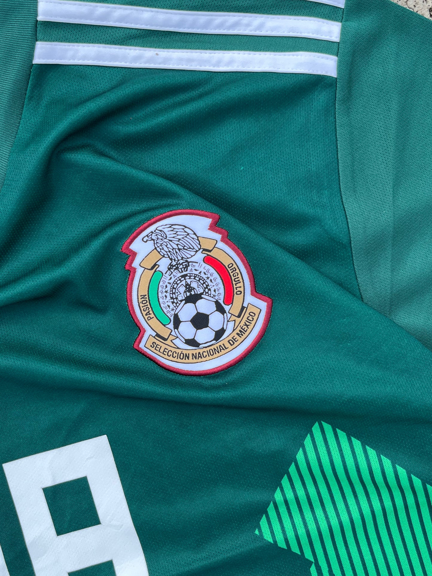 Official Adidas Mexico National Team 2018 Fifa "AICO" "08" jersey-player version (L)