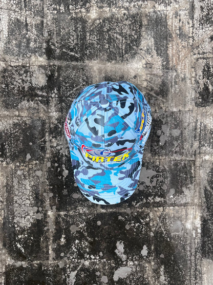 Pirtek Fishing Blue Camo Cap