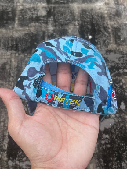Pirtek Fishing Blue Camo Cap