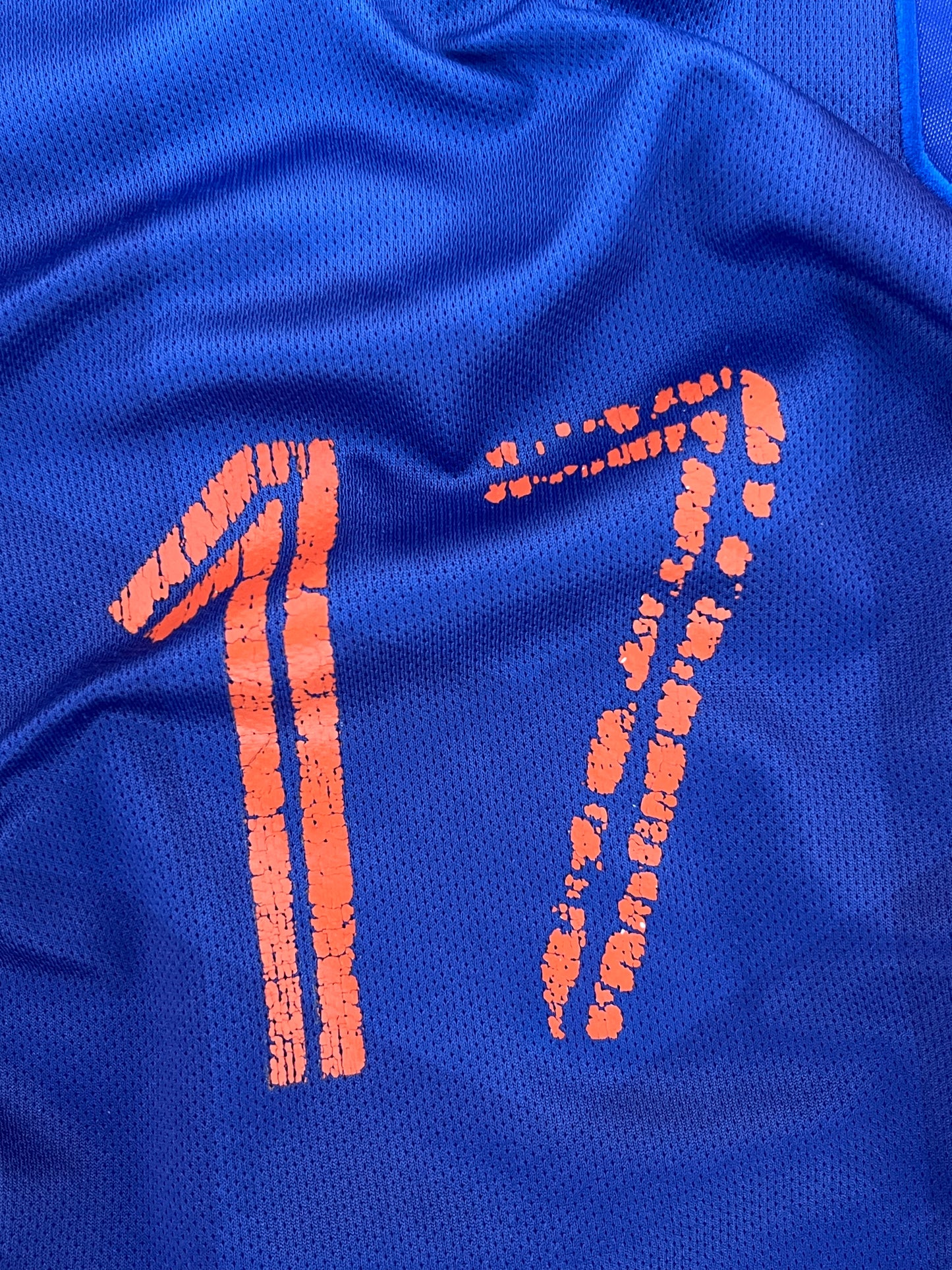 Original Nike Netherlands National Football Team Hollands 17 2014 World Cup Jersey (L)